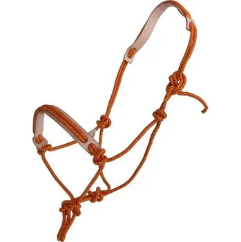 F.R.A. Ohlávka provazová Pablo F.R.A., red/yellow PONY