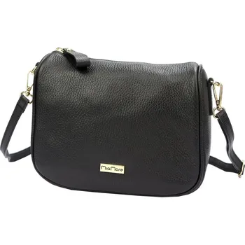 Kabelka Kožená kabelka MiaMore černá KZ2251843