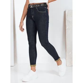 Dámské džíny Dámské tmavě modré skinny džíny Dstreet Velikost: XL