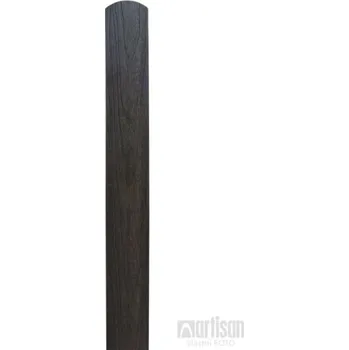 Plotovka WPC dřevoplastové plotovky Dřevoplus Profi půlkulaté 15x80x