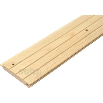 Palubky obkladové 12,5x96x3000 KP (krátké pero) - smrk, kvali