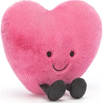 plyšák JELLYCAT PLYŠOVÉ SRDÍČKO JELLYCAT, AMUSEABLE PINK HEART, 19 CM