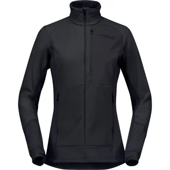 Pánská mikina Norrona lofoten warm2 Jacket W's - Caviar Black XS