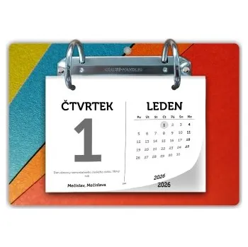 Kalendář Horizontální denní trhací kalendář (A6)