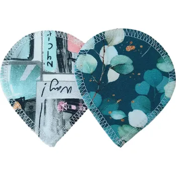 Odličovací ubrousek ESITO | Odličovací tampony pratelné 2 ks Antibakteriální Medium - střední / 8 x 9,5 cm