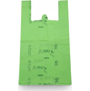 Jídlonosič BIO / EKO tašky 28+14 x 48 cm (50 ks) 100% rozložitelné