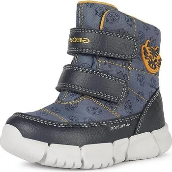 Dívčí zimní obuv GEOX dětská zimní obuv B043PC/C4172 šedá-TEX 24