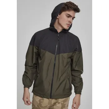 Pánská větrovka 2-Tone Tech Windrunner - blk/darkolive M