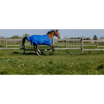 Deka pro koně EQUITHÈME Deka nepromokavá Tyrex Aisance Equithème, 0 g, royal blue Délka zad: 150 cm