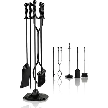Krbové nářadí Garlist SKN-02 stojan + krbové nářadí 4 ks