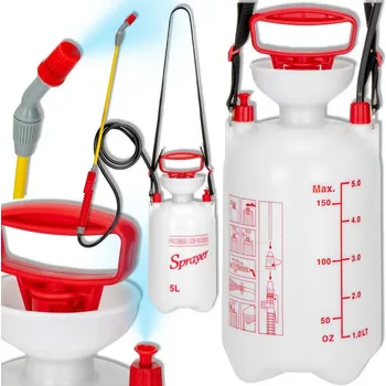 Postřikovač Tlakový postřikovač WASER 5 l