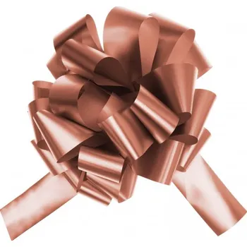 Party dekorace Santex Mašle stahovací velká růžové zlato