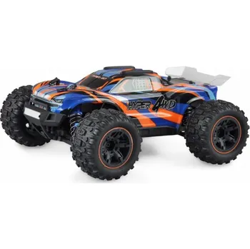 RC model auta Amewi Hyper Go Truggy 4WD 1:16 RTR brushed, LED, oranžovomodrý AMEWI Trade e.K. - RC_308189 RTR 1:16