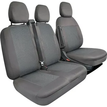 Potah sedadla Potahy na přední sedadla pro dodávky M+L, LAMPA, šedé