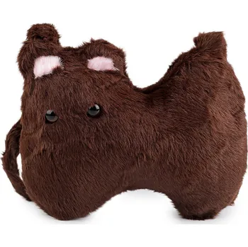 Sportovní batoh Dívčí plyšová kabelka kočka 26x21 cm Varianta: 1 hnědá, Balení: 1 ks