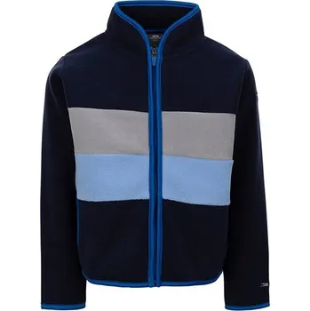 Dámská mikina TRESPASS Chlapecká fleecová mikina na zip 10 LET MODRÁ