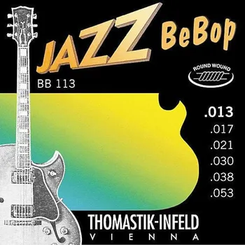 Příslušenství pro strunný nástroj Thomastik BB113 Jazz Bebop Struny pro elektrickou kytaru