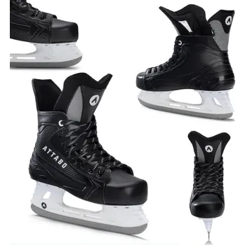 Zimní brusle ATTABO Pánské hokejové brusle ATTABO 44 ČERNÁ