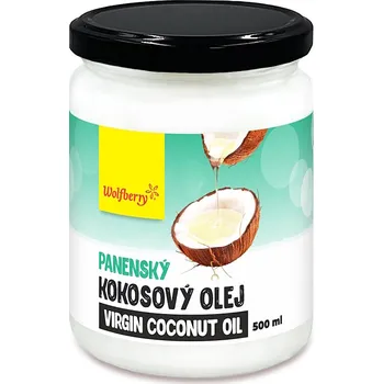 Přisada na vaření a pečení WOLFBERRY Panenský kokosový olej 500 ml