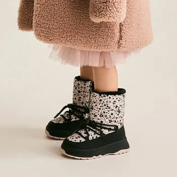 Dětská móda Reserved - Zateplené šněrovací sněhule - černý - 602GG-99X - 602GG-99X-221