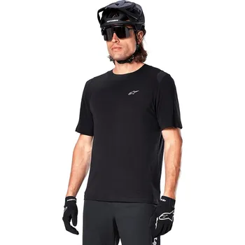 cyklistický dres Dres - ALPINESTARS A-Dura Dri Wool Ss 2024 - Black M