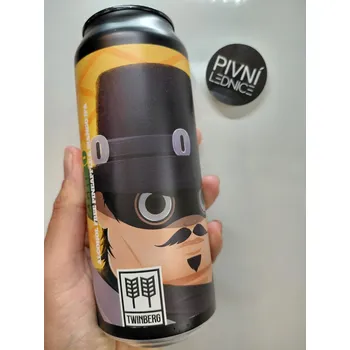 Pivo Twinberg ZERRO Maracuja &amp; Mango &amp; Orange 0,5% 0,5l