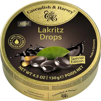 Bonbon Cavendish & Harvey Confectionery GmbH Cavendish & Harvey Filled Lakritz Drops 130g