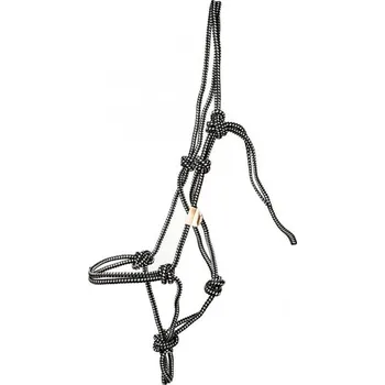 F.R.A. Ohlávka provazová Babia F.R.A., black/white COB