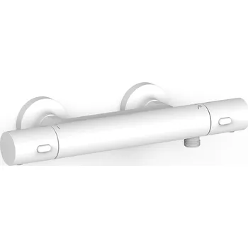 Vodovodní baterie Sprchová baterie TRES Over-Wall bez sprchového setu 150 mm bílá mat 19016402BM