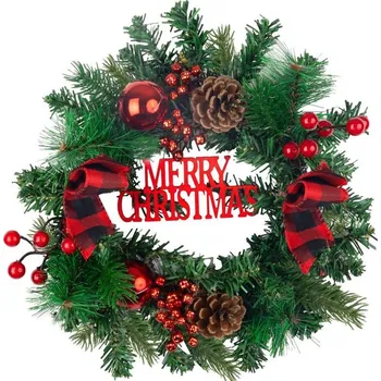 Vánoce Dekorácia MagicHome Vianoce, veniec, priemer 25 cm