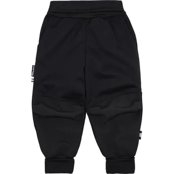 LITTLE THINGS kalhoty rostoucí softshellové zesílená kolena černá vel. 1-3 roky