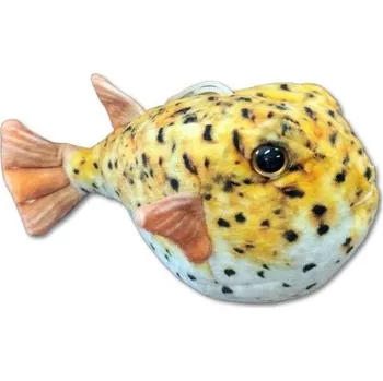 plyšák Plyšová ryba čtverzubec 20 cm - plyšové hračky