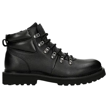 Pánské polobotky Nízké Pánské Polobotky Z Černé Lícové Kůže Wojas 2413251 40