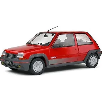 autíčko Solido RENAULT 5 GT TURBO Ph. 1 ROUGE 705 1810001