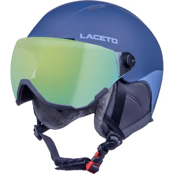 LACETO Lyžařská helma TEMPESTA L/59–61cm MODRÁ