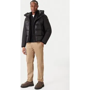 Blauer Vatovaná bunda Giubbini 25WBLUC03143 Černá Regular Fit 3XL