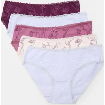 Kalhotky Sinsay - Sada 5 kusů kalhotek - vícebarevná - 017GU-MLC - 017GU-MLC-XL