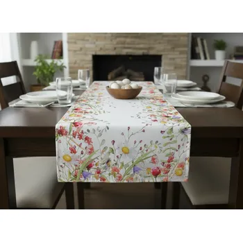 ubrus Vzorovaný ubrus - běhoun na stůl SPRING MEADOW I. 60x120 cm Mybesthome