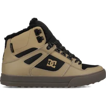 Pánská tenisová obuv Dc shoes pánské boty Pure High Top WC WNT Tan / Black | Černá | Velikost 12 US