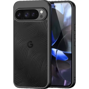 Pouzdro na mobilní telefon Dux Ducis Aimo pouzdro Google Pixel 10 / 10 Pro - černé (Ochranné pouzdro Dux Ducis Aimo pro Google Pixel 10 / 10 Pro - černé, kombinace TPU a PC s otvory pro poutko)