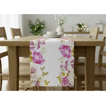 ubrus Ubrus - běhoun na stůl PEONIA 40x140 cm, motiv B,