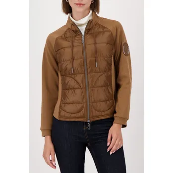 Dámský kabát Prošívaná bunda Monari 809246 s neoprenem Velikost: 34