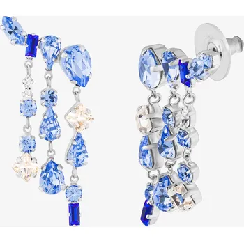 Náušnice Preciosa Bižuterní náušnice Splash s českým křišťálem Preciosa, bohaté