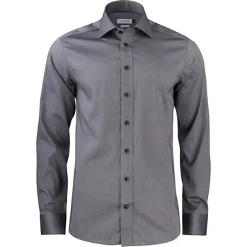 Pánská košile J.Harvest & Frost Košile GB 01 Slim Men, dlouhý rukáv, nežehlivá, pánská COT63010207605-grey 2XL Šedá