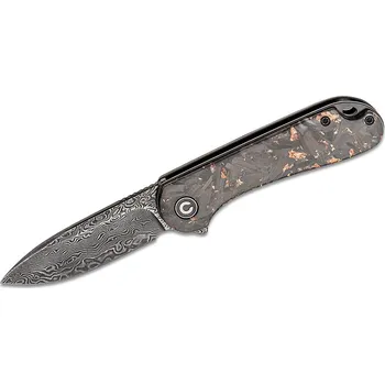 kapesní nůž CIVIVI Elementum Damascus/CF Měď C907C-DS3