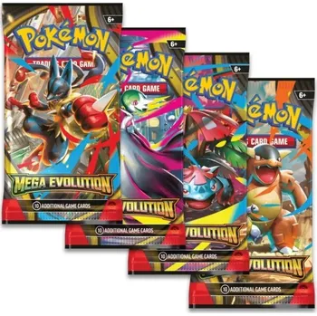 Volný čas Pokémon TCG Mega Evolution 1x Booster mix motivů