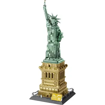 ostatní stavebnice Wange 5227 – Socha Svobody, 1409 dílků | Architektonická stavebnice New York, USA
