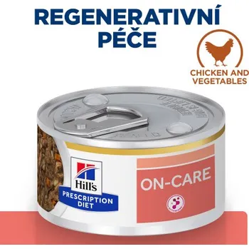 Krmivo pro kočku Hill's PD Cat ON-Care Reconvalescent Chicken Stew konz. 82g