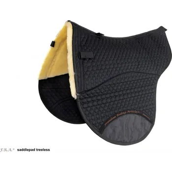 F.R.A. Dečka podsedlová Treeless F.R.A., black/nature PONY