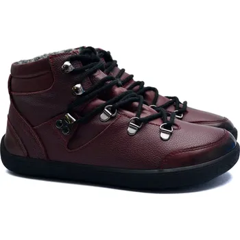 Dámská zimní obuv Barefoot zimní boty EFFE TRE 26017-240-355-408 vínové Velikost: 39